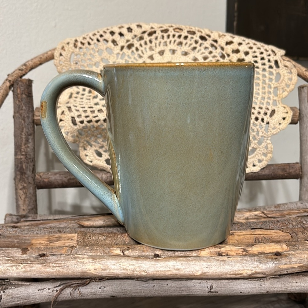 PRE OWNED GIBSON OWL COFFEE MUG EMBOSSED/TEXTURED CERAMIC - Picture 3 of 13